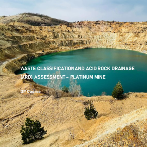 Acid Rock R Class Waste Classification and Acid Rock Drainage (ARD) Assessment – Platinum ...
